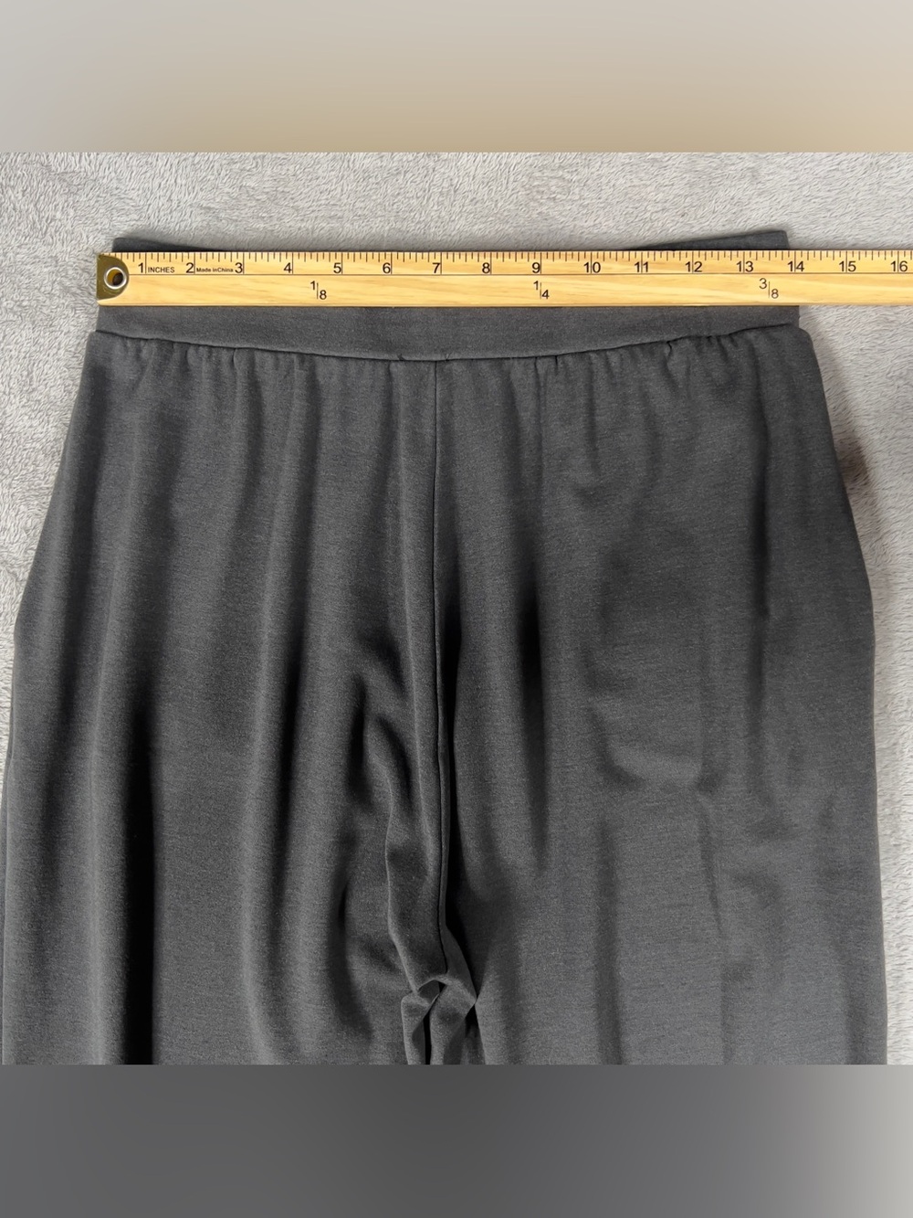 Cozy Earth Brushed Bamboo Joggers Women's Small Charcoal Lounge Pants Comfy Soft - Picture 9 of 11